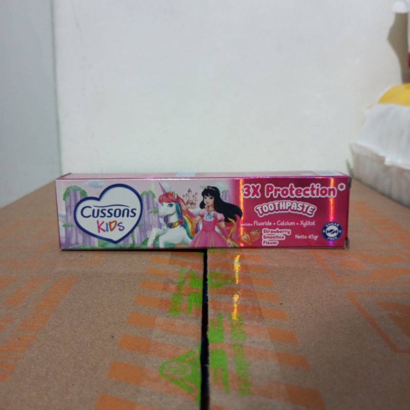Cussons Kids Toothpaste Strawberry 45G