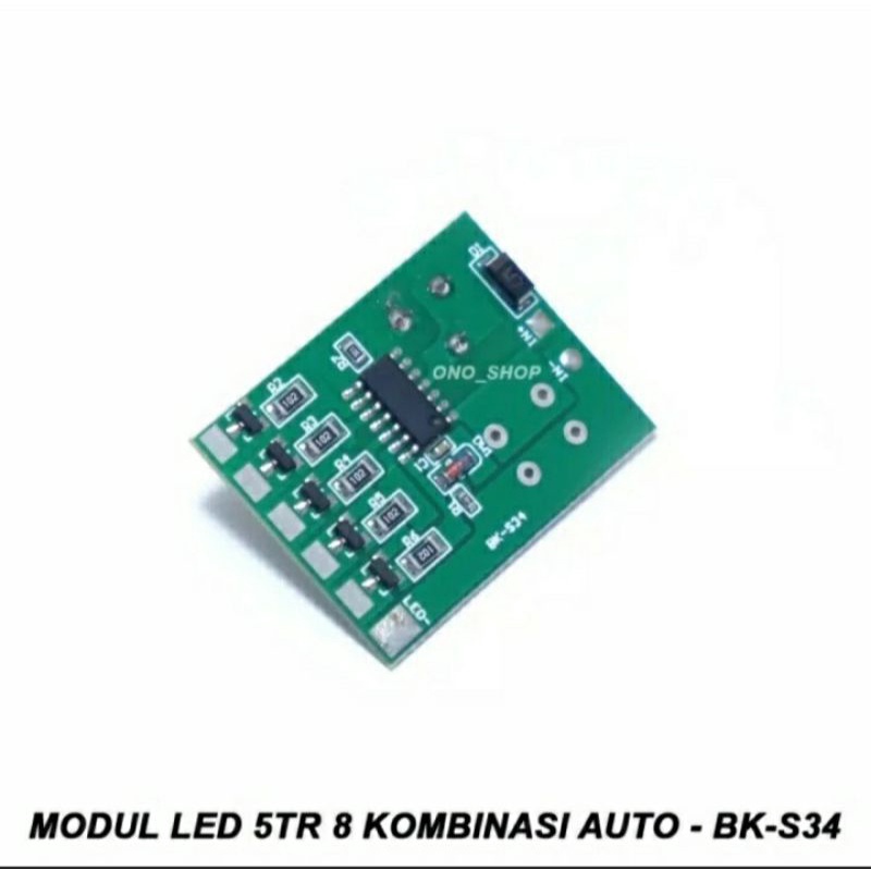 Modul led BK-S34 8kombinasi Modul 5tr 8mode otomatis