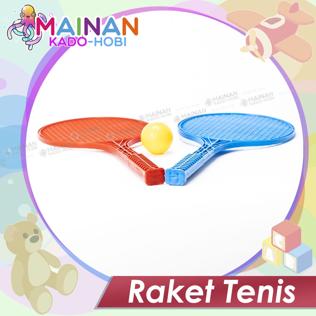 MAINAN ANAK TENNIS BALL RAKET TENIS