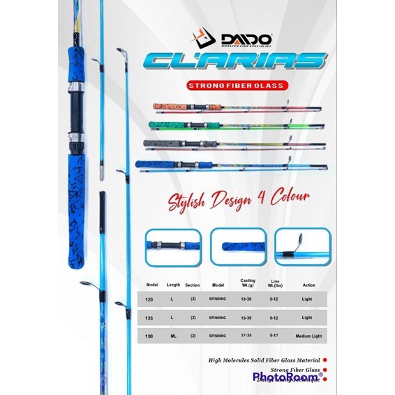 JORAN DAIDO CLARIAS 135 150 / JORAN FIBER SOLID