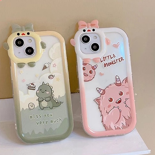 Soft Case Desain Monster Dinosaurus 3D Untuk Samsung A04 A04S A13 A50 A50s A04E A51 A52 A52s A22 A30s A12 A32 A31 A23 A33 A53 A73 A1103 A02s A21s A1103S A53