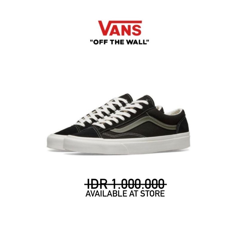 Vans Style 36 Vintage Sport Black De Blanc Original