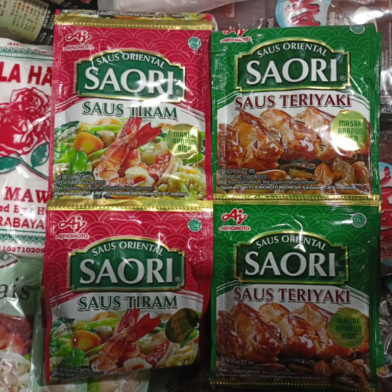 

Saori tiram teriaki dan lada hitam