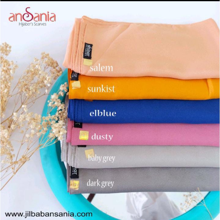 Kerudung segiempat Shinar Glamour Ansania Hijab Segiempat Shinar Ansania Original Safa Hijab