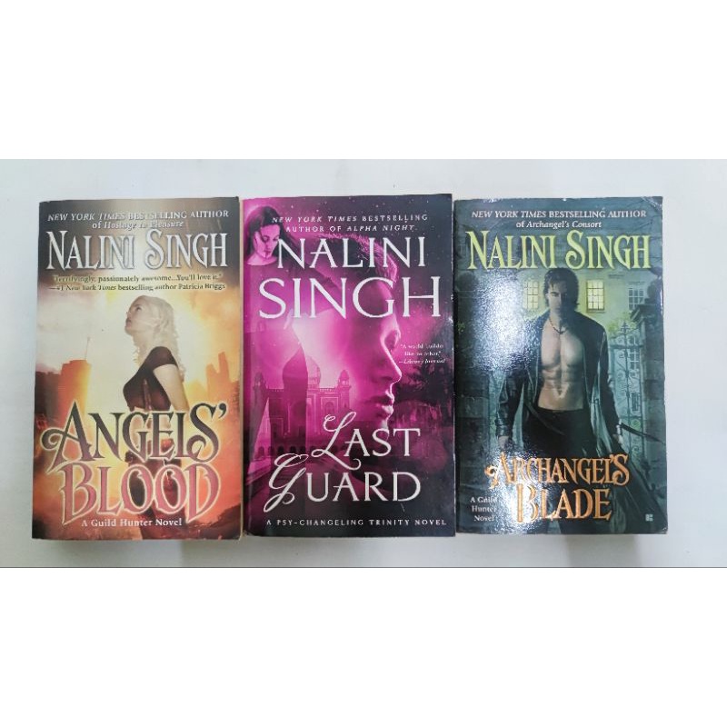 Buku Preloved Bahasa Inggris Nalini Singh