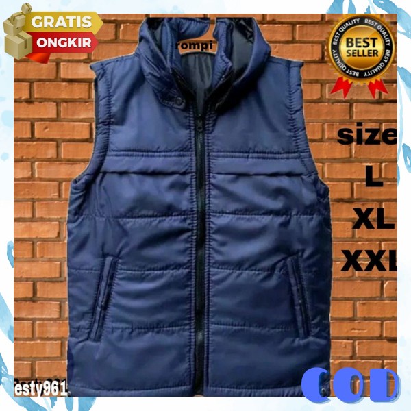 Jacet Cowo Casual Jaket Pria Dewasa Jakt Anti Air Waterproof Jakeet Mantel Tebal Jecet Mantel Cwo Po