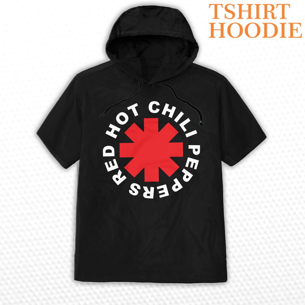 KAOS HOODIE RED HOT CHILI PEPPERS Logo | tshirt hoodie musik psychedelic rock baju distro RHCP unise
