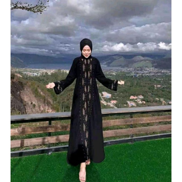 Abaya Zigas-Big sale promo gamis turkey sudi -jubah polos anak dan dewasa-dress terbaru dan kekinian