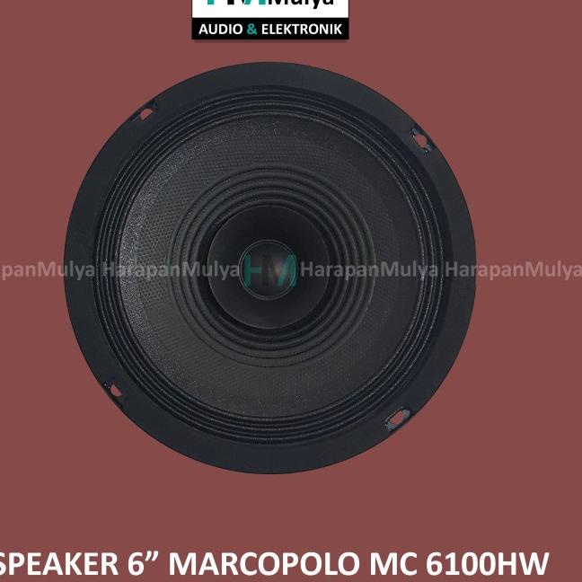Speaker Fullrange 6" / Full Range 6 inch Marcopolo MC 6100HW