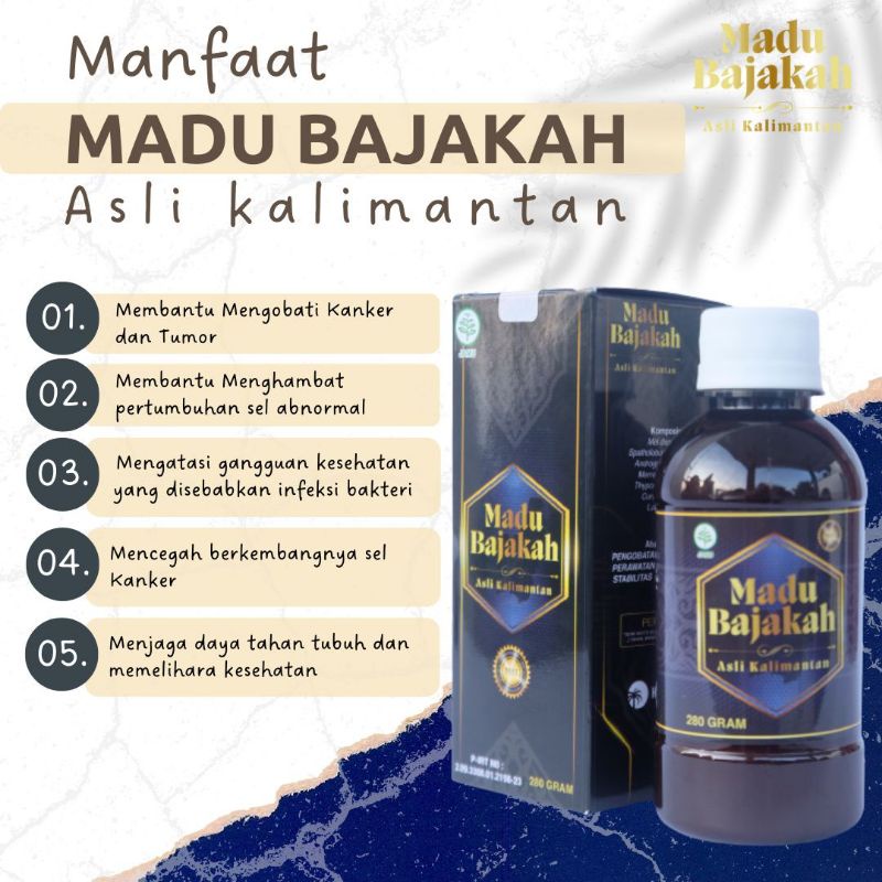 Madu Bajakah Asli Kalimantan Atasi Benjolan, Kanker, Kista, Tumor, Liver, Kolestrol, Atsma isi 280GR