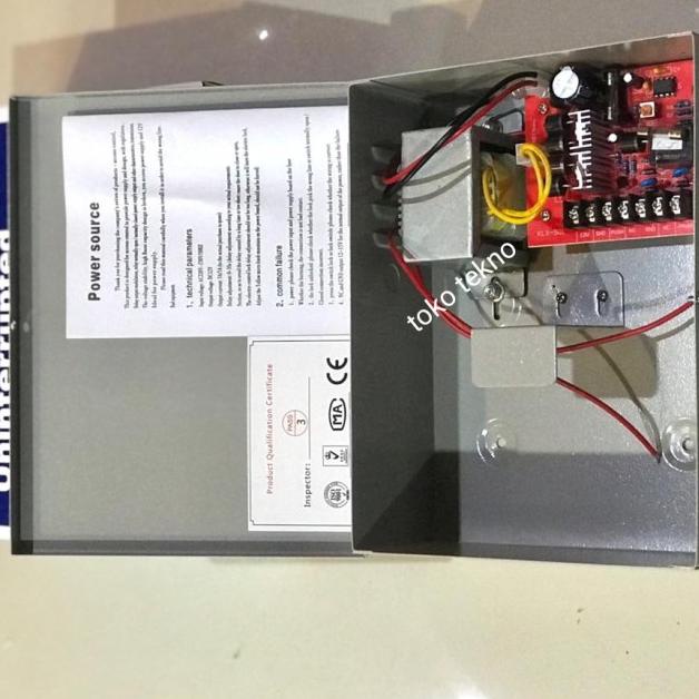 Backup Box Power Supply Access Control 3A 12V