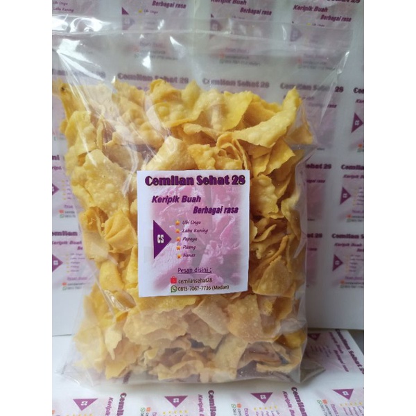 

Keripik Buah Nenas Sehat 500gr Cemilan Murah Medan