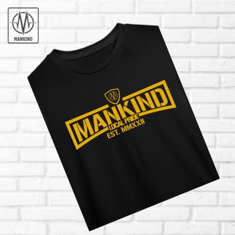 Kaos Distro Tshirt Mankind Local Pride