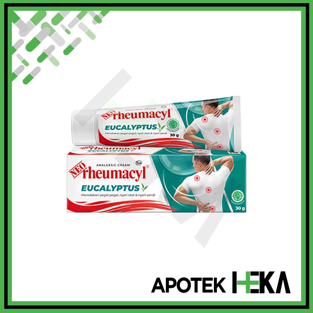 Neo Rheumacyl Eucalyptus Cream 30 g Tube - Krim Pegal Linu Otot (SEMARANG)