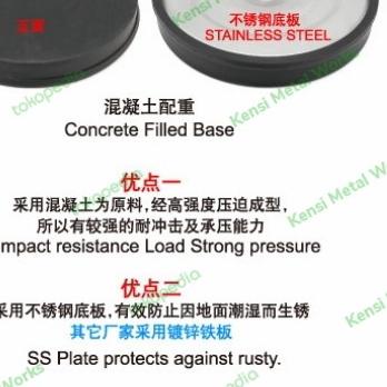 

Tiang Pembatas Tiang Antrian Stainless Pita Biru / tiang - Rangka Dan Pita