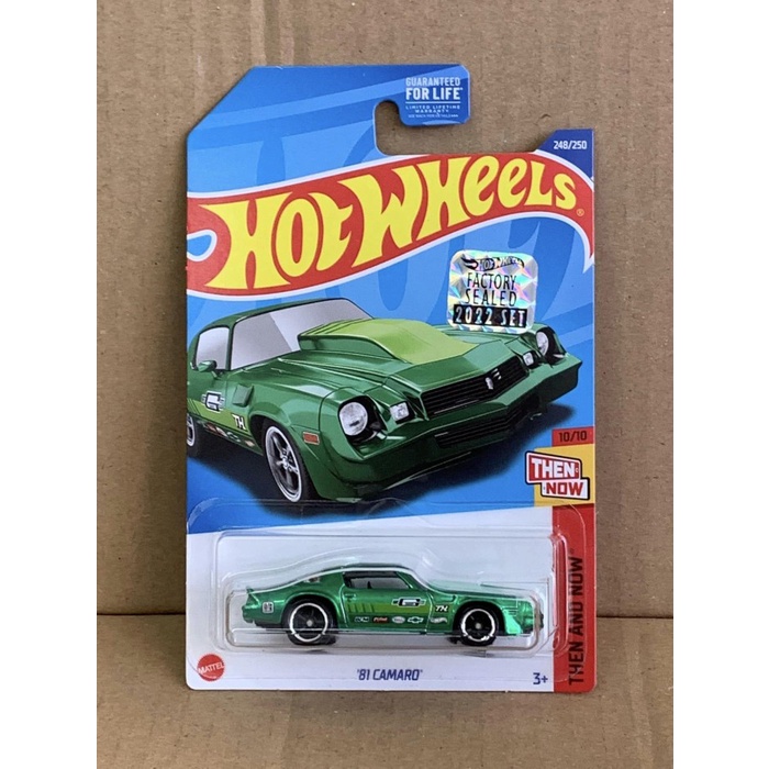 Hotwheels Super Treasure Hunt 81 Camaro Factory Sealed 2022