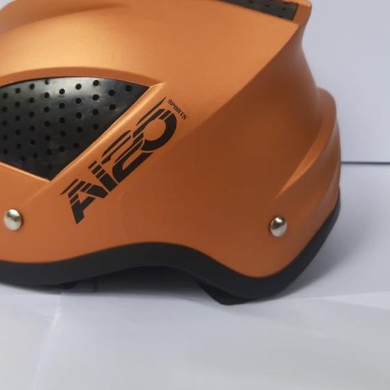 helm sepeda aizo lipat/ helm sepeda/ helm sepeda sni helm sepeda murah - Hitam