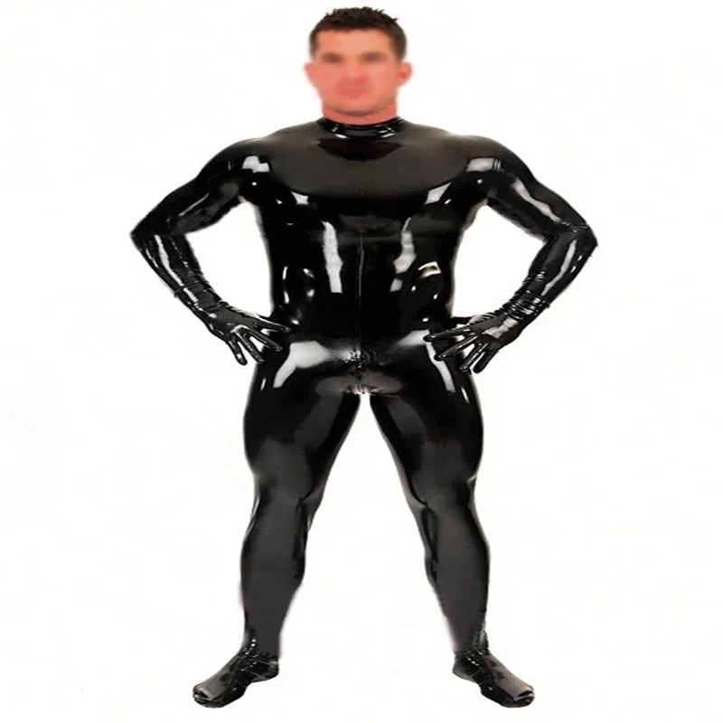 latex latek catsuit suit fetish zentai rubber