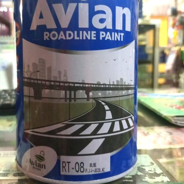 CAT KOLAM CAT JALAN AVIAN ROADLINE - Putih