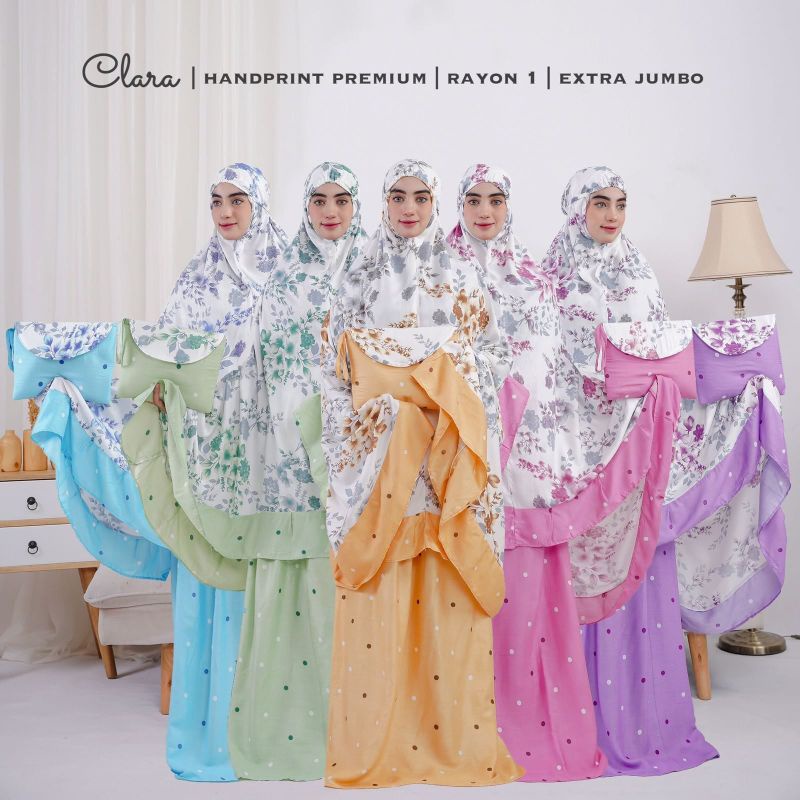 MUKENA DEWASA RAYON BEST SELLER MOTIF BUNGA TERBARU