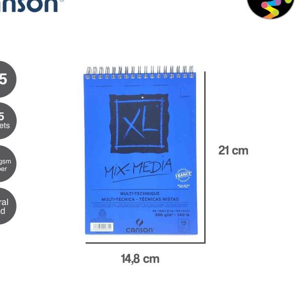 

Drawing Book Canson XL Mix Media 300G A3 - A5 - A4