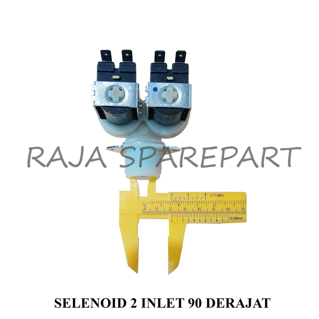 Selenoid / Water Inlet Mesin Cuci INLET DOUBLE (90°)