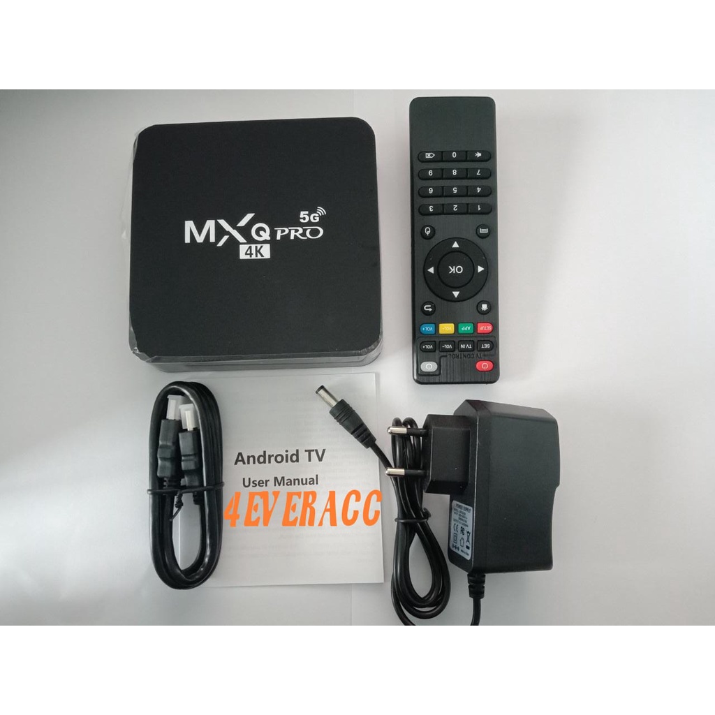 Android TV BOX MXQ-Pro 4K Smart TV Box GARANSI Media Player