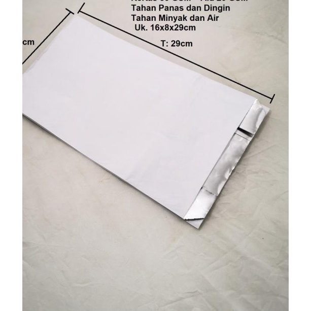 

Kantong paperbag Aluminium M 16x8x29cm