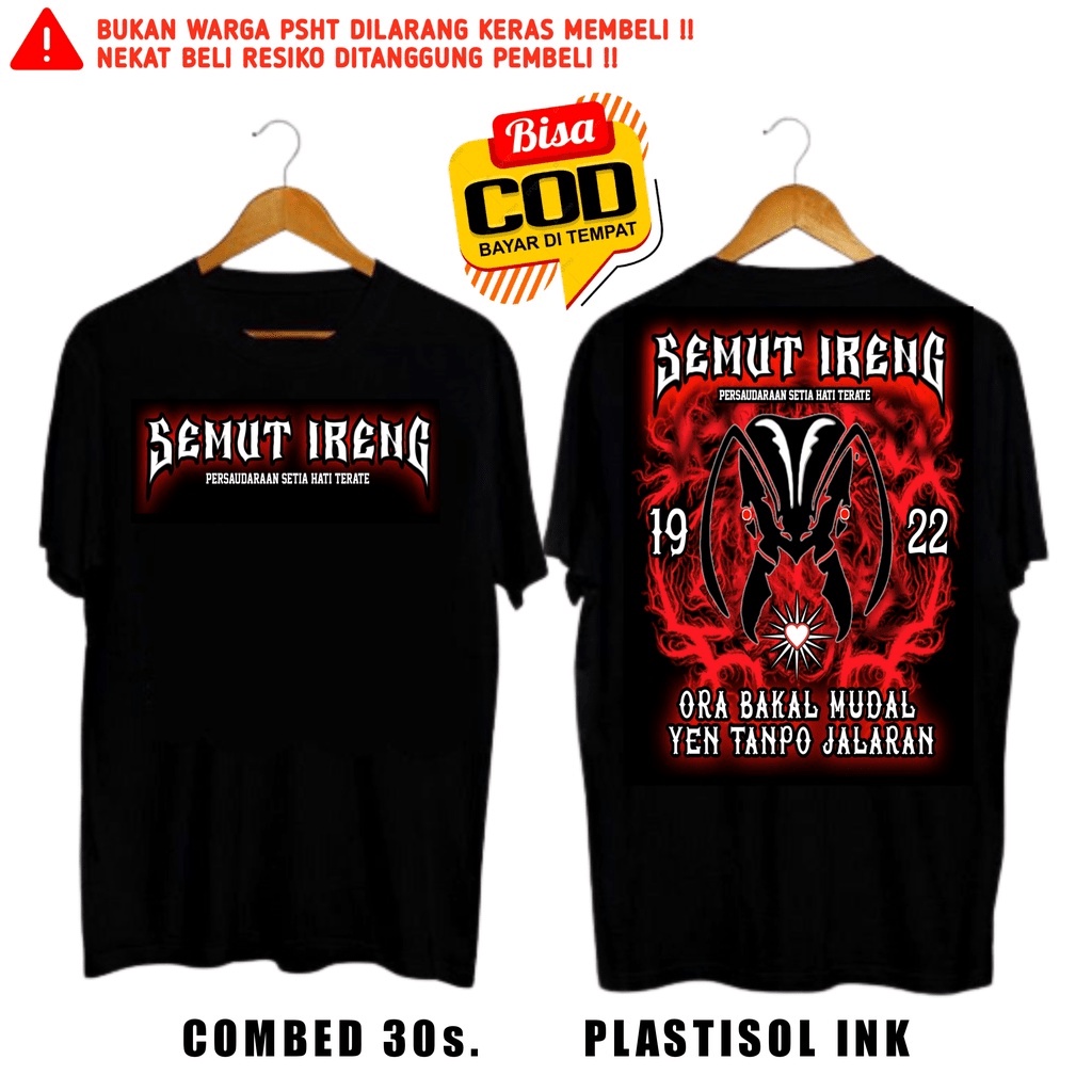 kaos psht semut ireng - kaos semut ireng psht