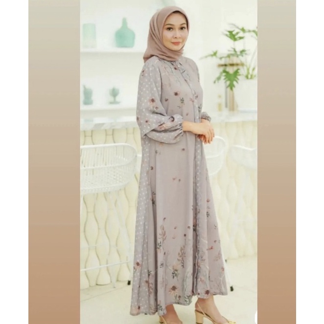 malina dress benang jarum size xl
