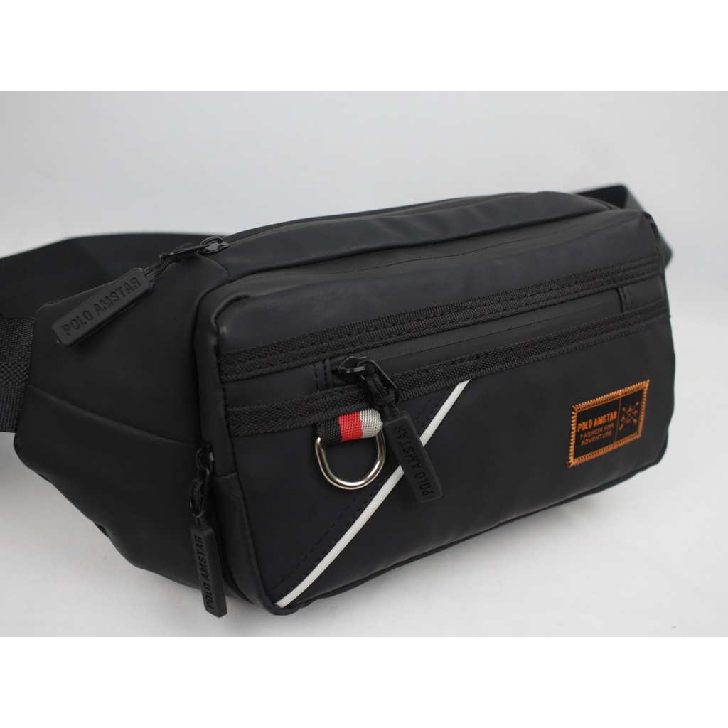 Tas Pinggang ANTI AIR Premium Polo Amstar Bahan Ballon Waterproof Waistbag Tas Selempang Bahu Tas Pria Wanita