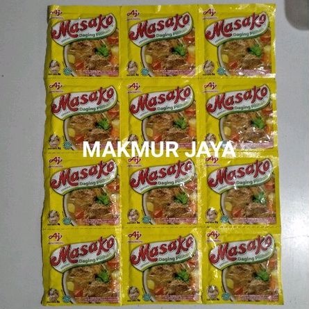 

MASAKO SAPI 10gr (1 Renteng isi 12 sachet)