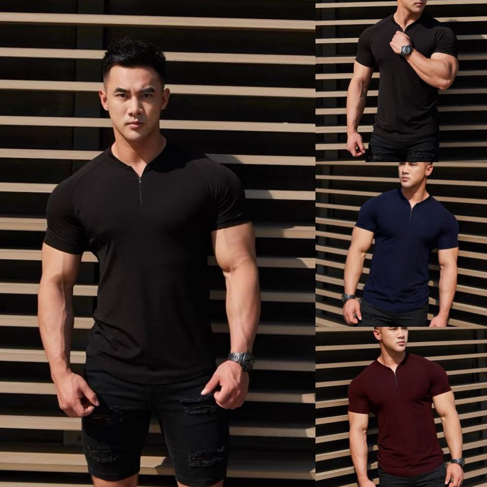 *Terbaik* KAOS FASHION PRIA KOREA OOTD KEREN MUSCLEFIT KERAH BAGUS SUPER KECE ....