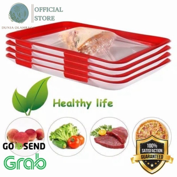 

Jual DO 223A PROMO BUY 1 GET 3 Nampan Pengawet Makanan Healthy life Murah