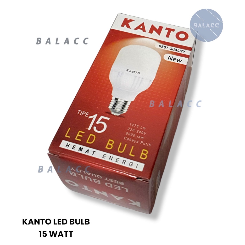 Lampu Led 15 Watt Kanto Bulb Bohlam 15 Watt Capsule 15w Lampu Led Murah 15w