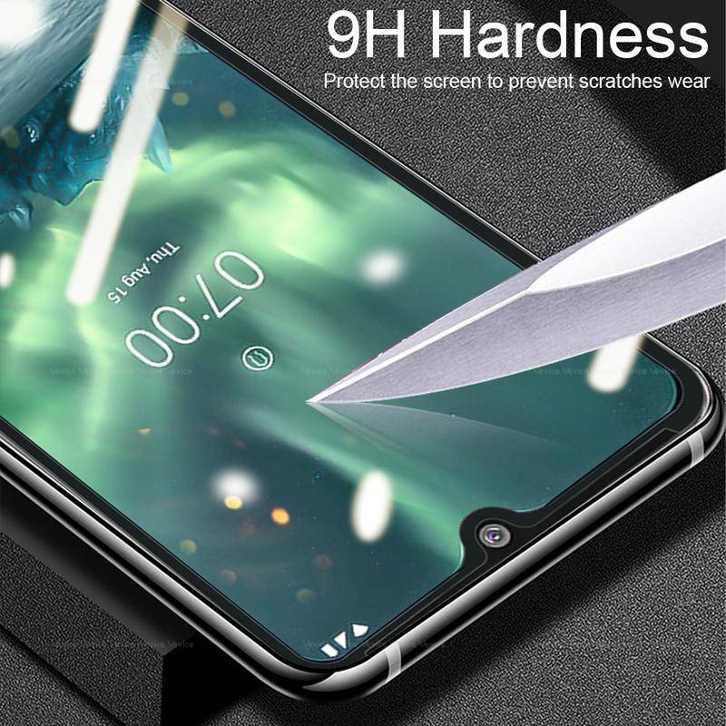 2pcs Pelindung Layar Tempered Glass Full Cover Untuk Nokia 1.4 2.4 3.4 5.4
