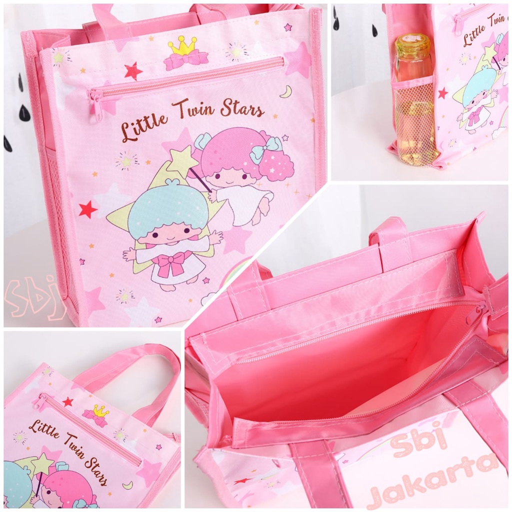 Tas Belajar Tas sekolah Tas Kursus anak Tote Bag MESSENGER BAG sanrio