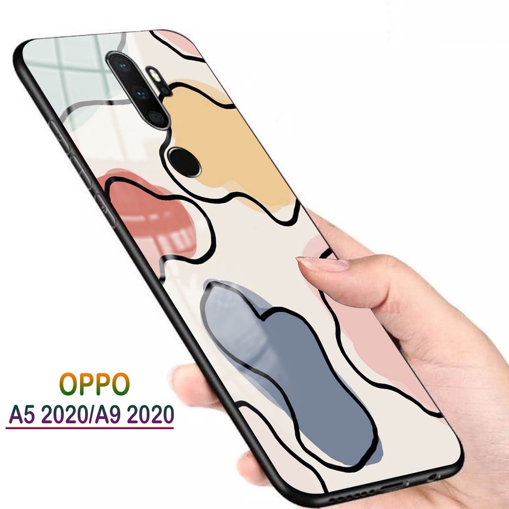 Softcase Kaca OPPO A5 2020 A9 2020 - Case Handphone A5 2020 A9 2020 [T60].