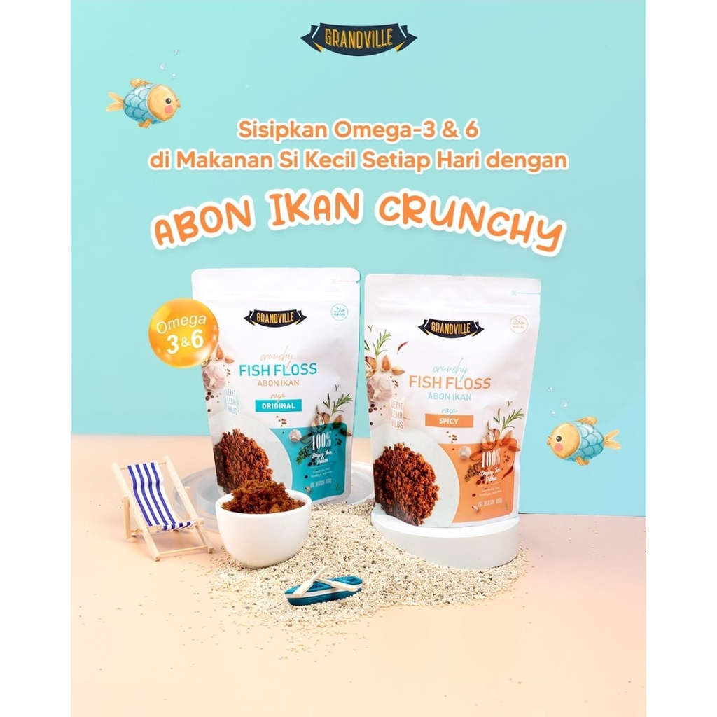 

Grandville Abon Ikan 100gr