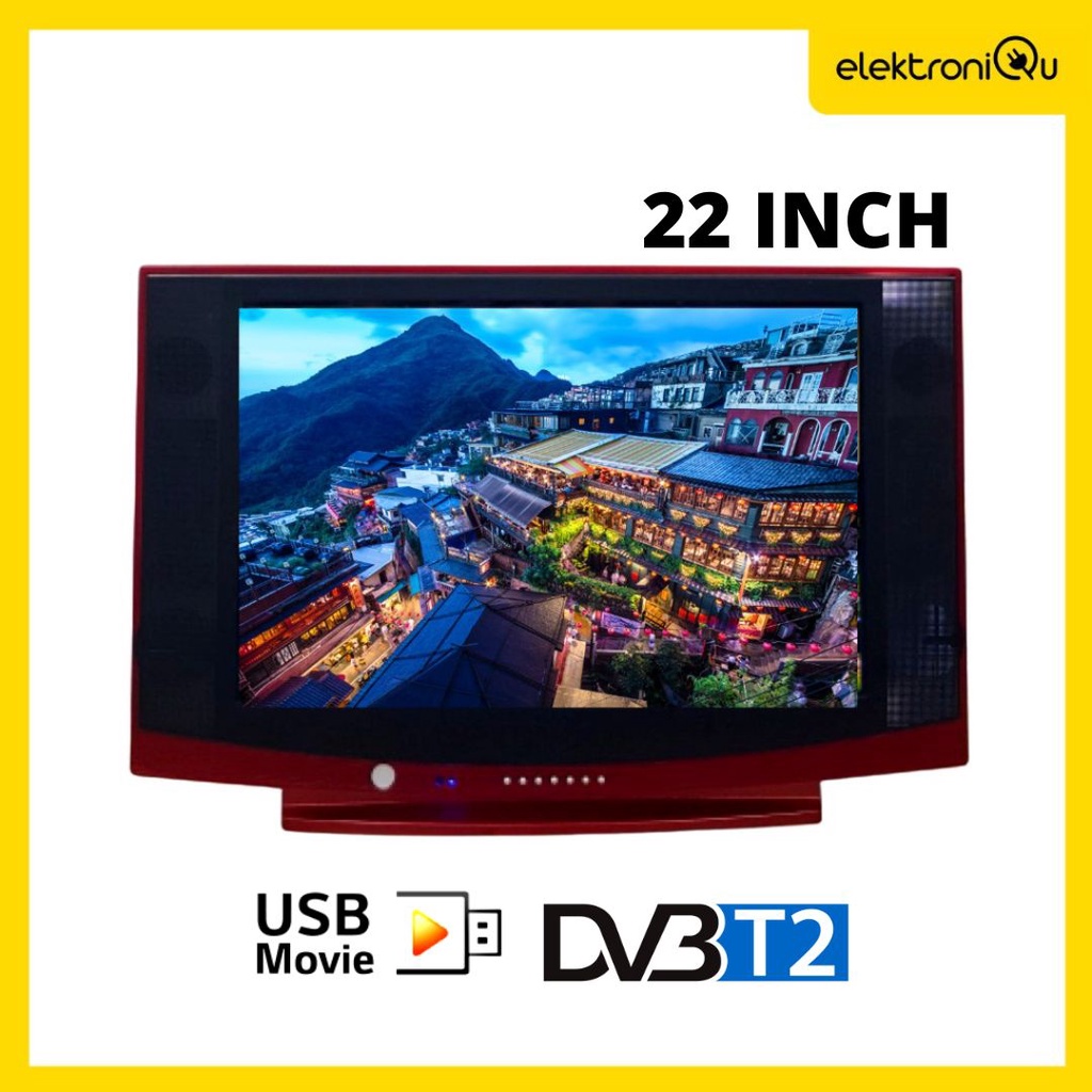 PROMO TV LED TABUNG IKEDO 22 INCH LT-22T9/LT-22TG-D TV TABUNG DIGITAL 22 INCH