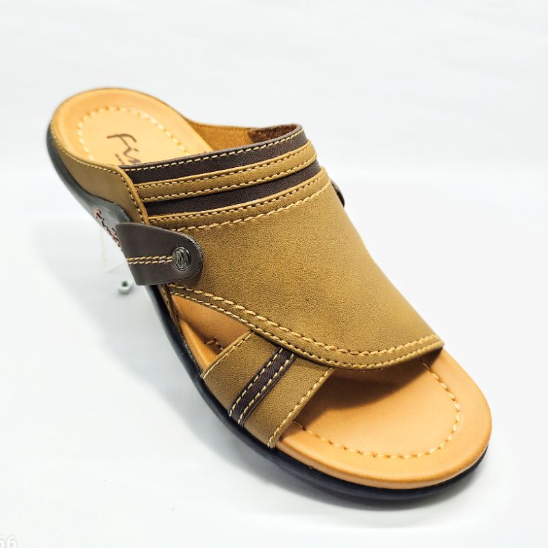 sandal pria Finotti bpz 08 sandal kulit sandal selop slide