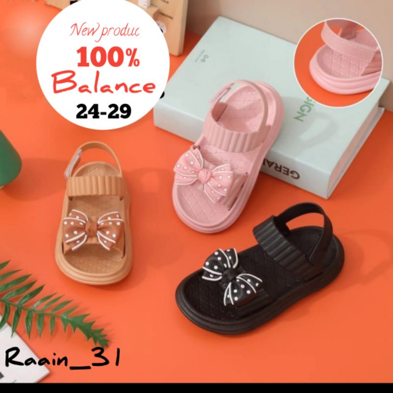 Sandal anak perempuan Balance Sepatu Sandal anak wanita trendy Sendal import Anak