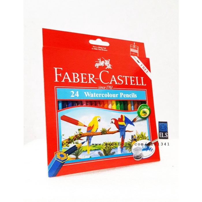 

[COD] Faber Castell Watercolour 24 Colours