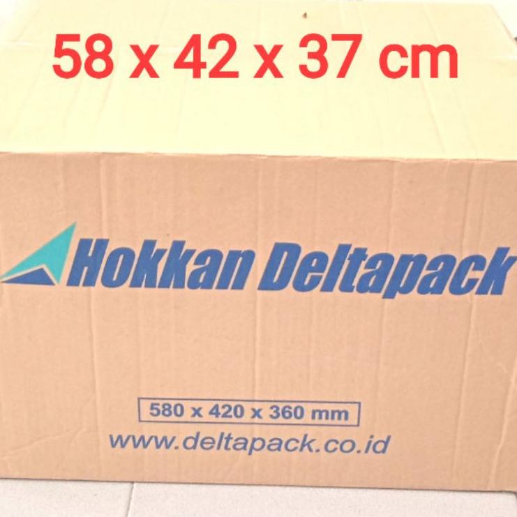 

⇨ Kardus box jumbo 58x42x37cm u pindahan rumah ボ