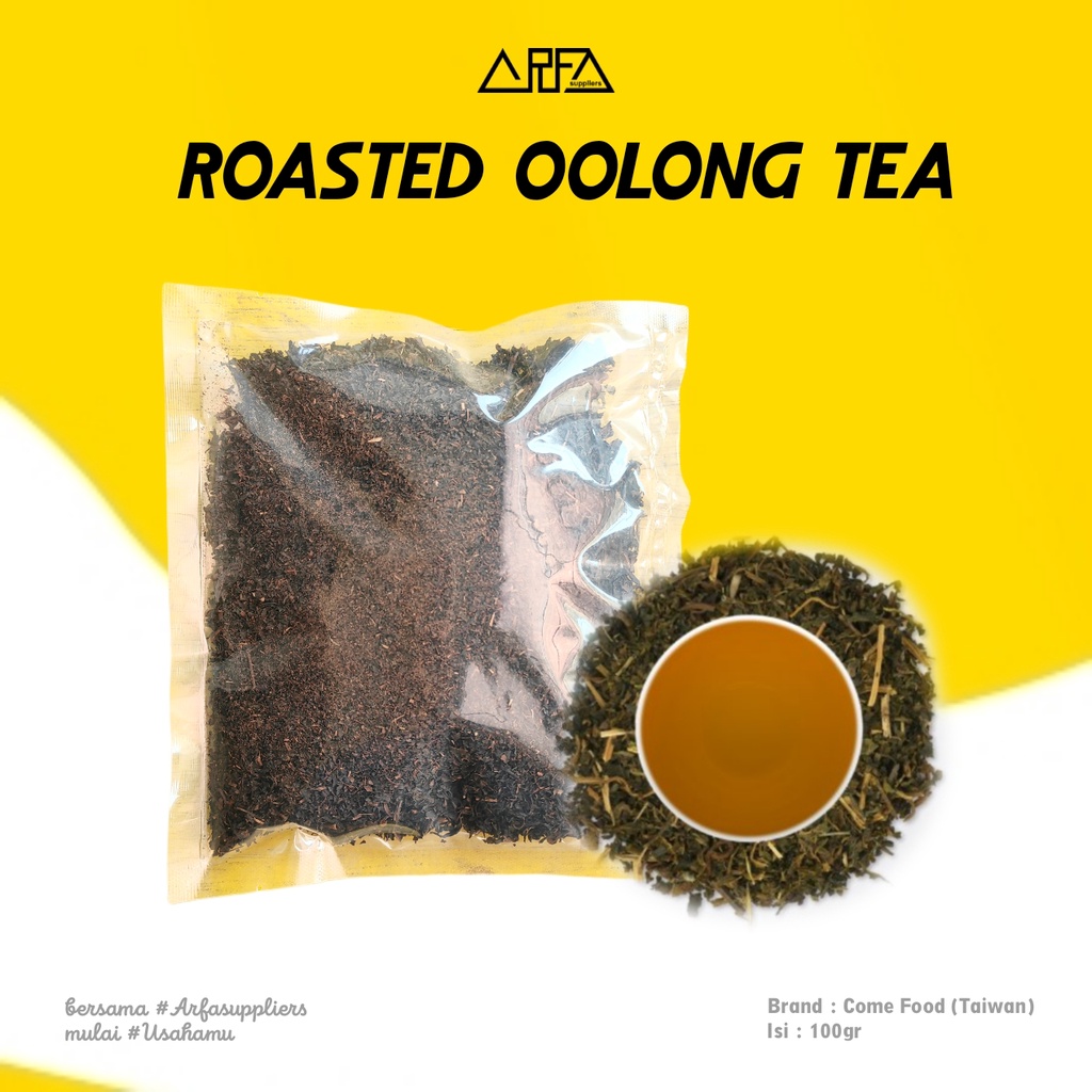 

Roasted Oolong Tea 100gr Come Food Import Taiwan