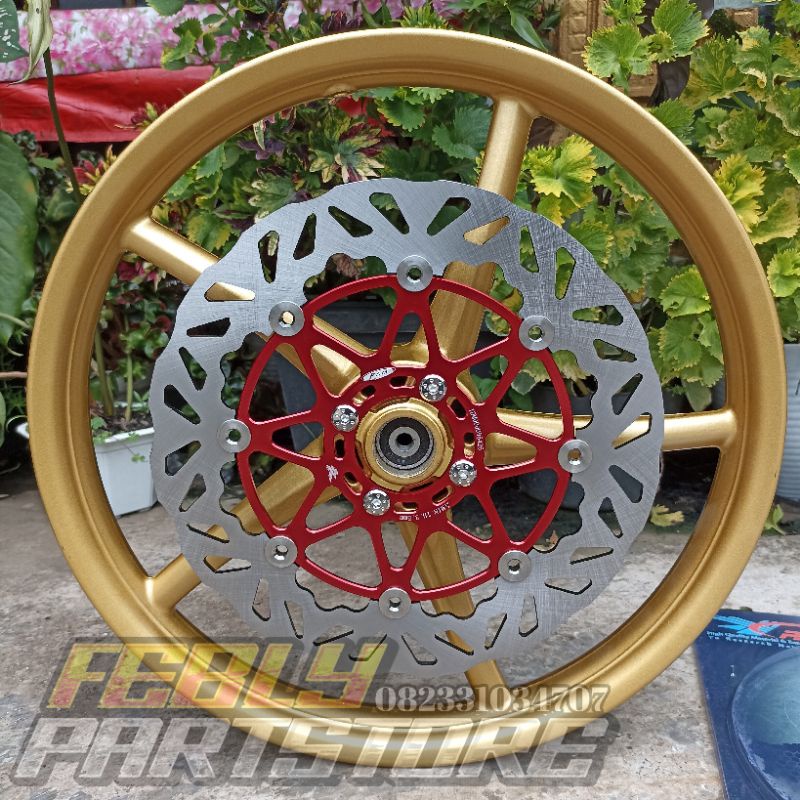 PIRINGAN CAKRAM PSM FLOATING 300MM VELG VROSSI SANCA MODEL RCB PNP JUPITER Z VEGA R ZR FIZ R NINJA R