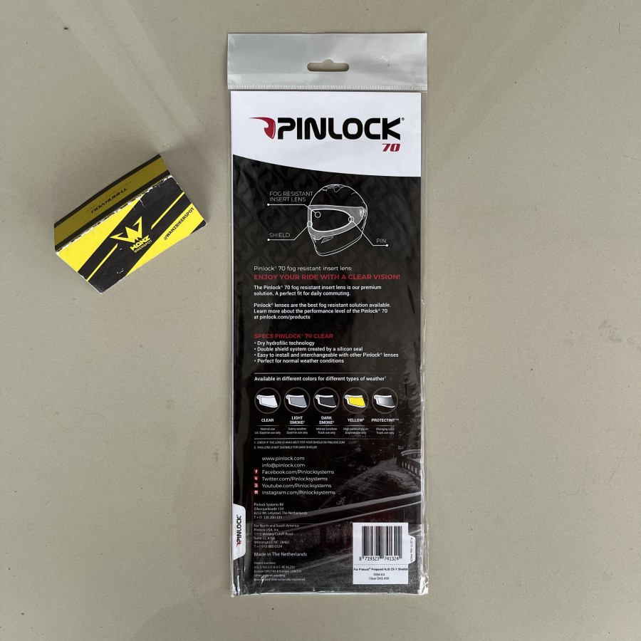 Pinlock NJS ZX1R ZX1 ZX-1R / Pinlock 70 NJS ZX1 ZX1R