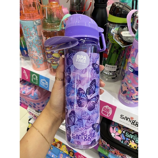 SMIGGLE BOTTLE BUTTERFLY ORIGINAL