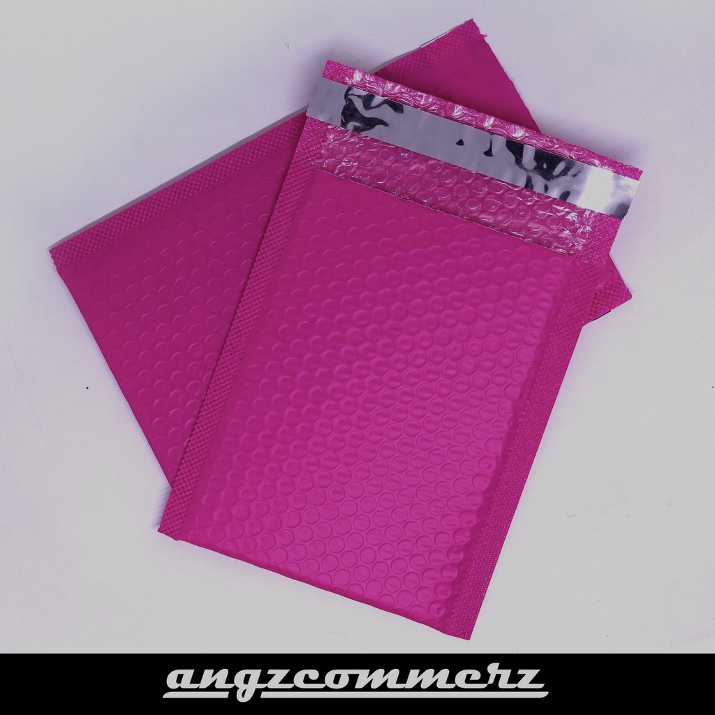 

Padded Bubble Envelope Amplop Plastik Packing Hitam Pink