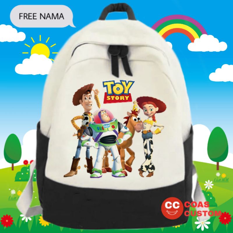 TAS TOY STORY TAS RANSEL ANAK SEKOLAH